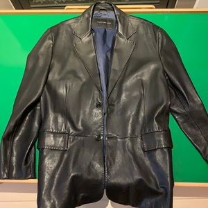 Marc New York leather mens blazer size XL. $100 obo